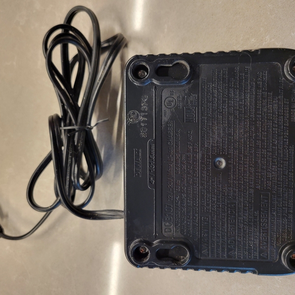 DEWALT Black and Yellow Battery Charger - Picture 2 of 6